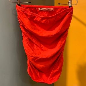 Michael Stars Strapless Tank /built in (ONE SIZE)